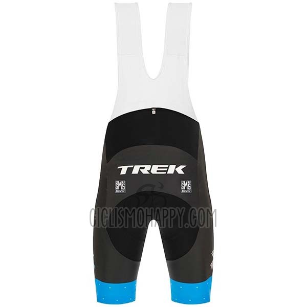 Trek Cycling Jersey Bib Short 2020 Short Sleeve Blue Black